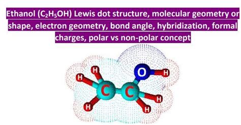 lewis dot structure for ethanol|C2H5OH Lewis Structure, Molecular Geometry, Bond Angles and .